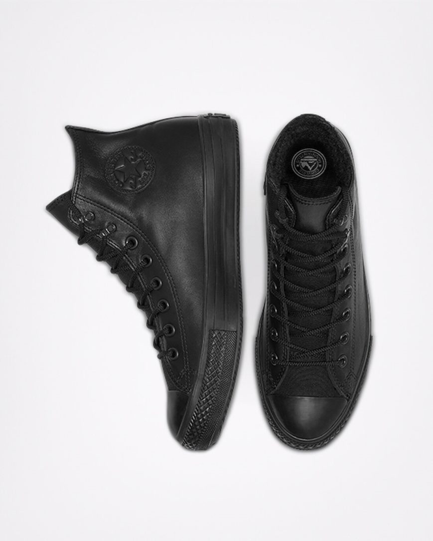 Men's Converse Chuck Taylor All Star Winter GORE-TEX® High Top Shoes Black | AU 68045S
